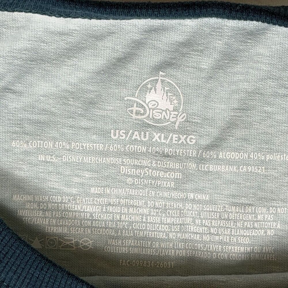 NWT Walt Disney World Pixar Up Kevin Bird Ringer T-Shirt Mens XL - Picture 4 of 6